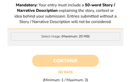 Guidelines Step 4 upload content screenshot
