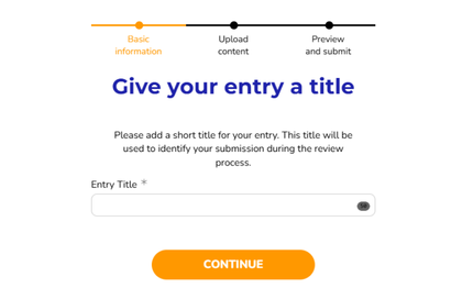 Guidelines Step 3 entry title screenshot